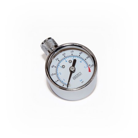 VIAIR Tire Gauge, 0 to 100 psi, 1.5" 90071